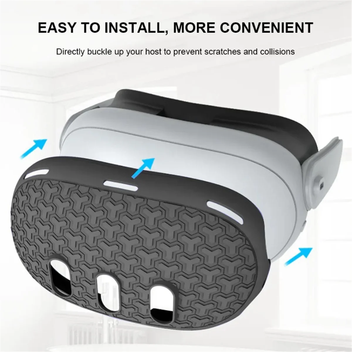 Защитная крышка объектива для Quest 3 сменные герметичные носоупоры аксессуары VR 7