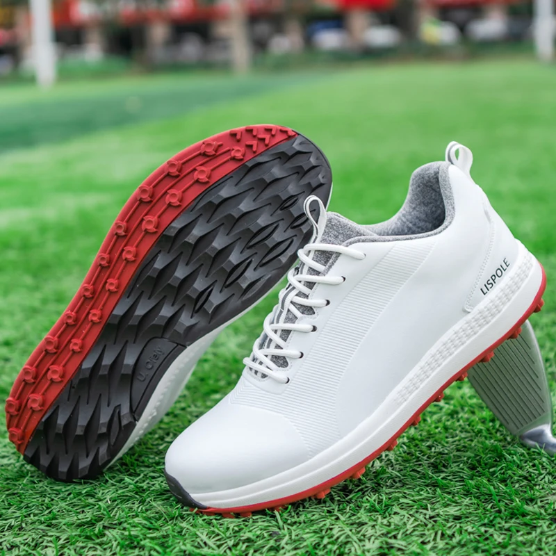 

New Professional Golf Shoes Men Spikeless Golf Sneakers Outdoor Comfortable Anti Slip Walking Footwears Luxury Walking Shoes