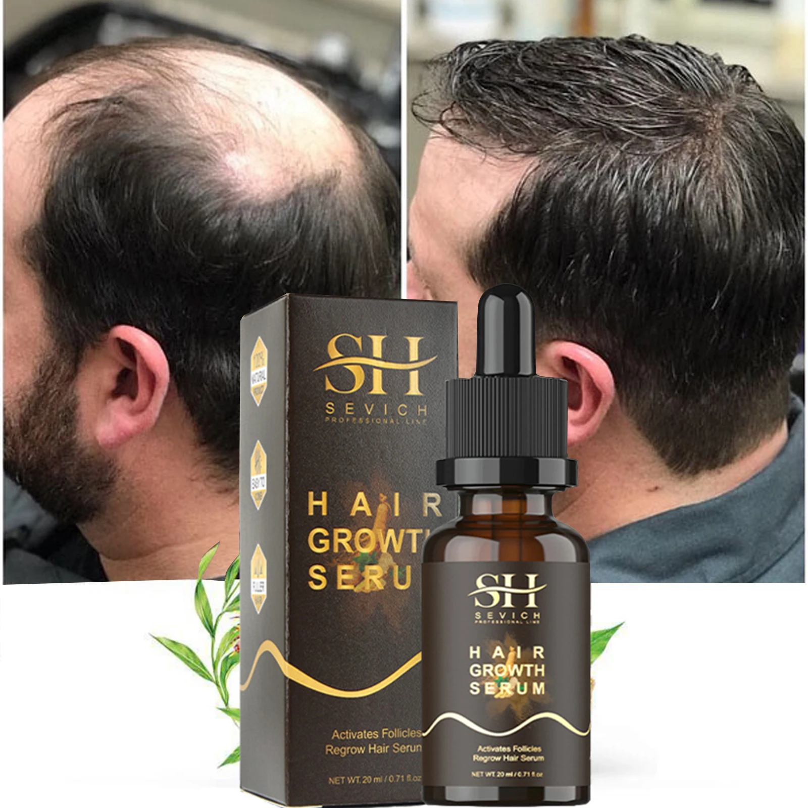Hair Growth Products Fast Growing Hair Essential Oil Prevent Hair Loss Liquid Scalp Treatment Hair Growth Serum Beauty Hair Care
