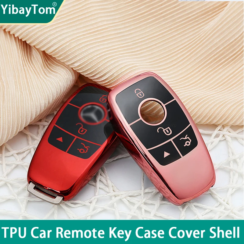 

Car Remote Key Cover Case Shell For Mercedes benz A C E S G GLS CLA Class W213 W177 W205 W222 X167 W177 AMG Accessories