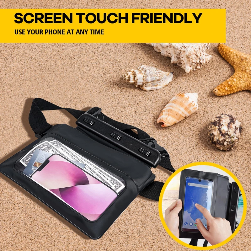 Водонепроницаемый чехол для телефона с плавающей сухой сумкой спортивная сумка