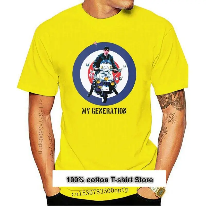 

Camiseta de My Generation Mod Scooter para hombre, Jam Fashion The Who Quadrophenia