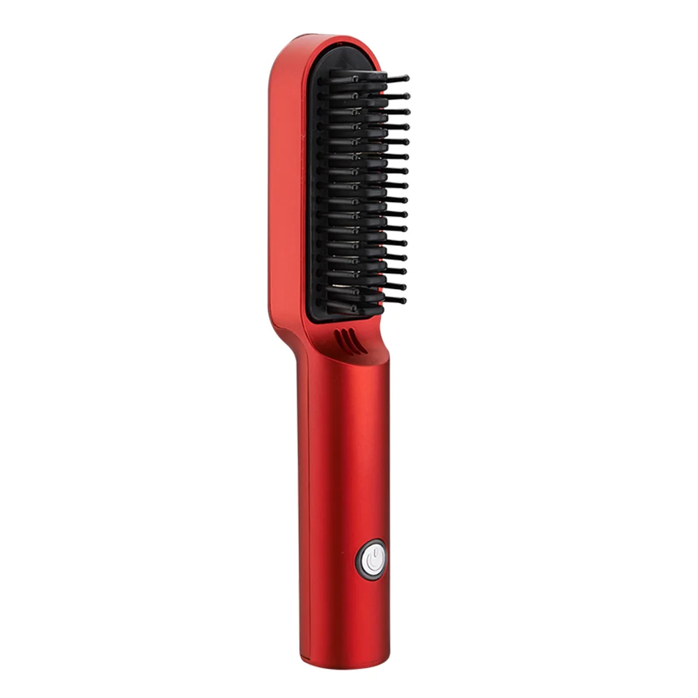 

Rechargeable Hair Curler USB Wireless Handheld Straightening Brush Supply