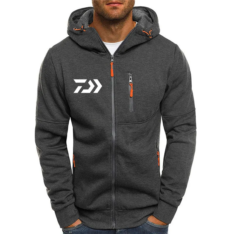 

Осенне-зимние мужские толстовки с капюшоном, Приталенная толстовка с капюшоном, верхняя одежда, теплое пальто, куртка, спортивное повседнев...