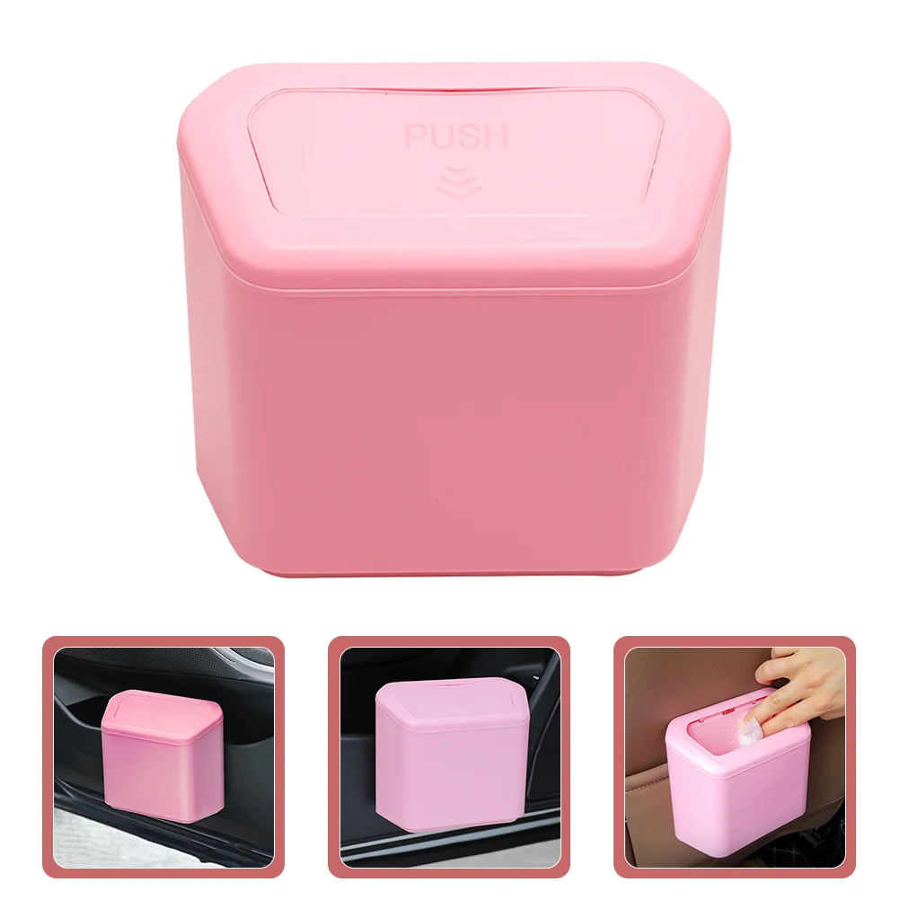 

Trash Bin Car Trash Can with Lid Car Trash Holder Car Door Trash Bin Hanging Car Trash Bin Car Garbage Bin