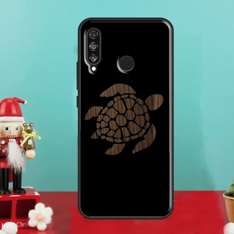 Фото Деревянный чехол-черепаха для Huawei Nova Y73 Y90 Y70 Y72 Y61 Y91 7i 8i 11i 12i 12s 9 10 SE P30 P40 Lite P60 Pro №3