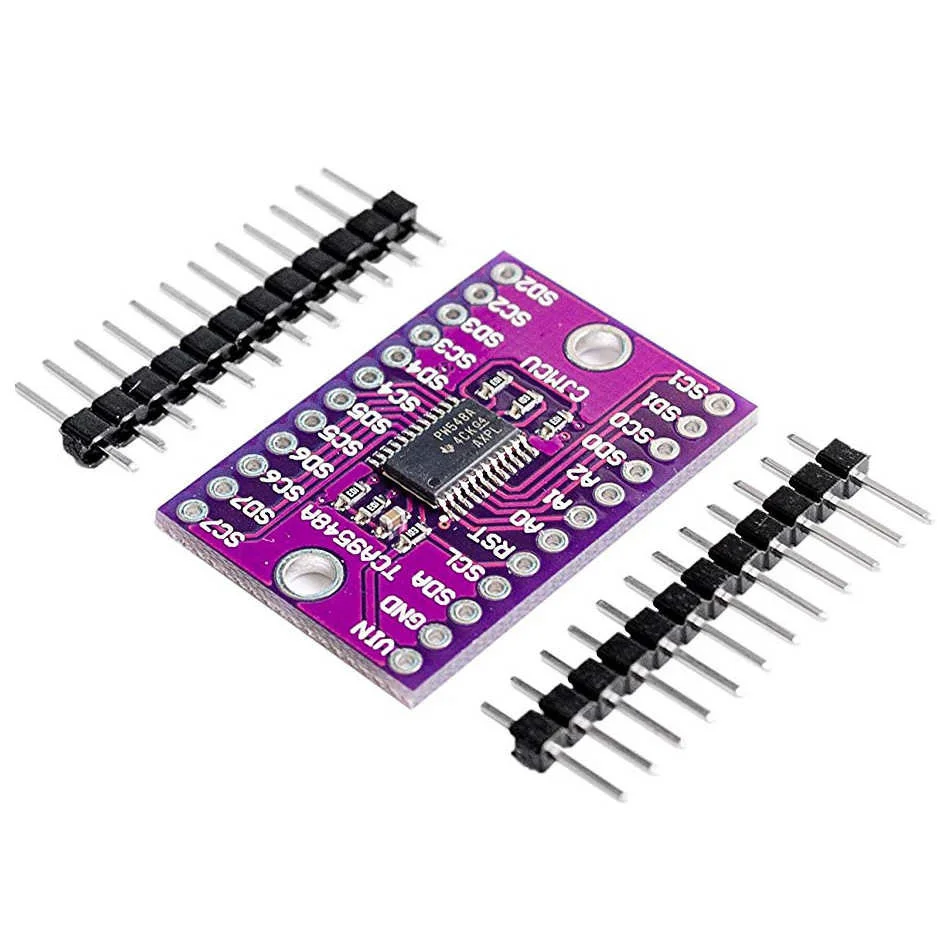 TCA9548A 1-в-8 I2C 8-полосная многоканальная плата расширения IIC модуль макетная плата