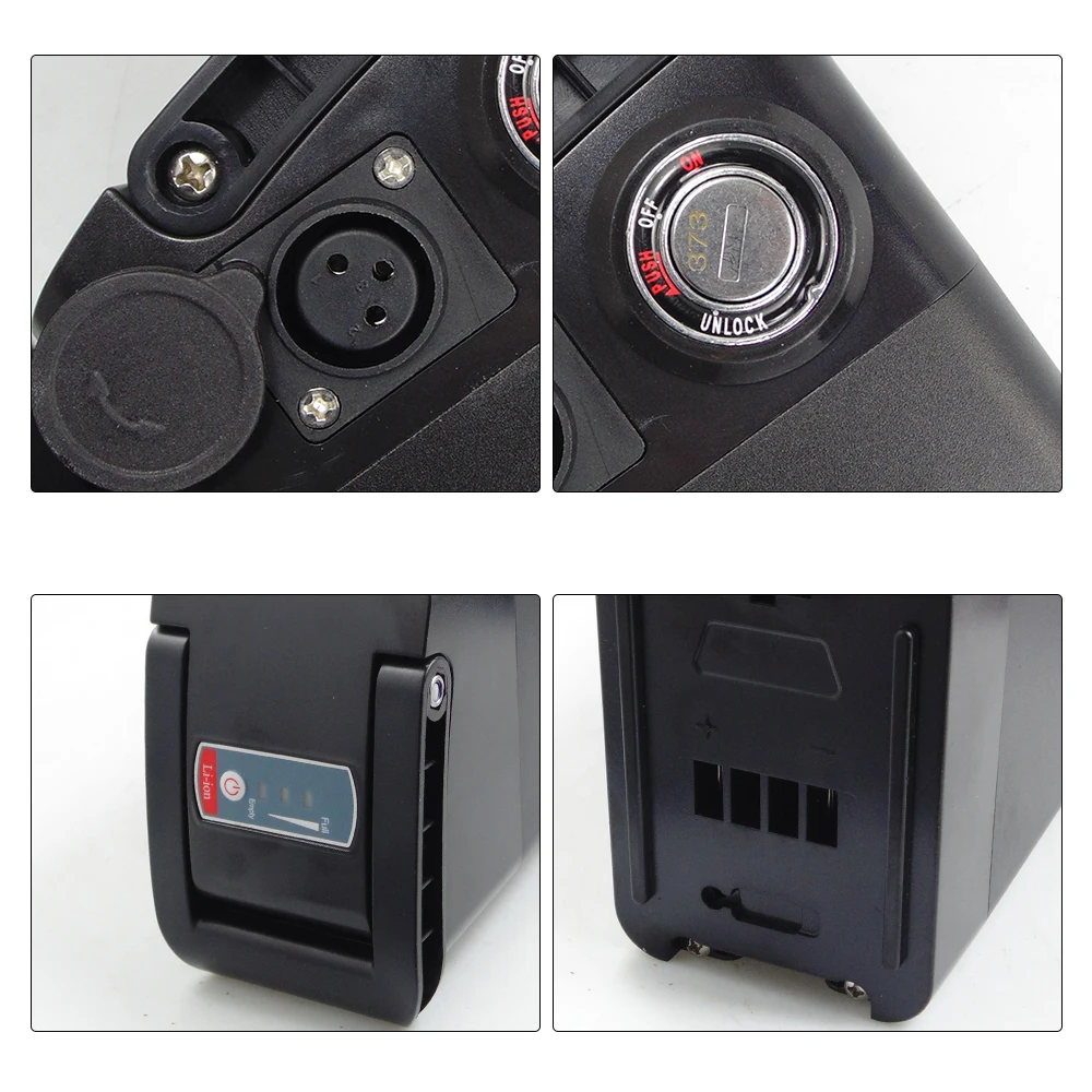 Аккумулятор NCM Silver Fish складной для электровелосипеда с зарядным устройством 36 В 13