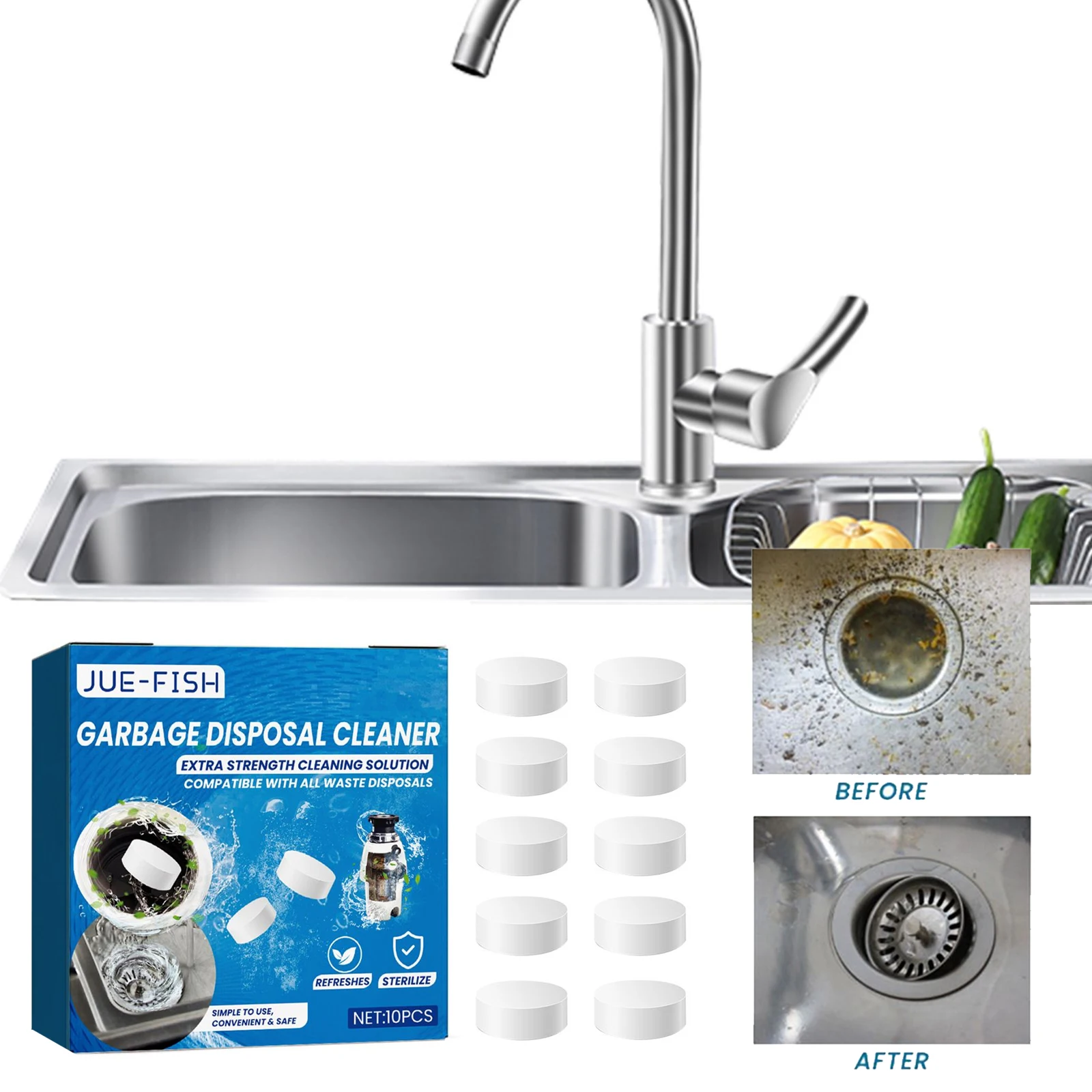 Дезодорант для слива в таблетках