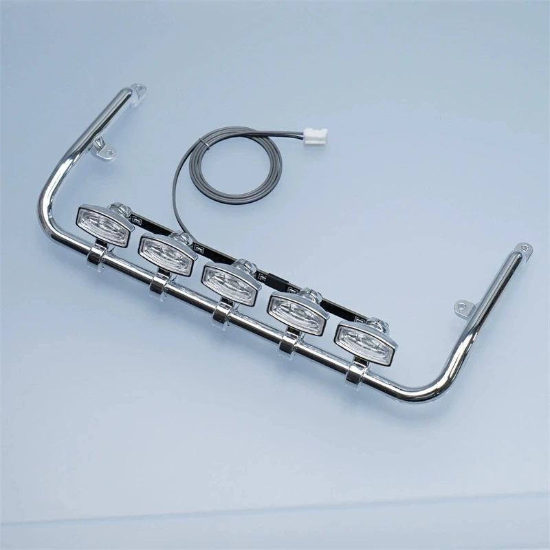 Прожектор на крышу Передний прожектор для 1:14 Tamiya RC Самосвал Прицеп SCANIA 770S VOLVO BENZ MAN