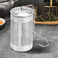 useful tea filter reusable silver color herbal strainer loose leaf mesh tea infuser for living room herbal strainer