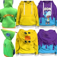 8 to 19 years kids boys hoodie janet bonnie 3d print sweatshirt boys girls bo bravo cartoon tops baby shelly game clothes