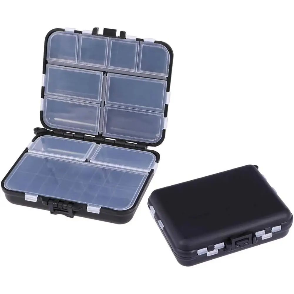 

Fishing Tackle Box Organizer Portable Mini Double Sided Fishing Lure Storage Boxes Containers Case