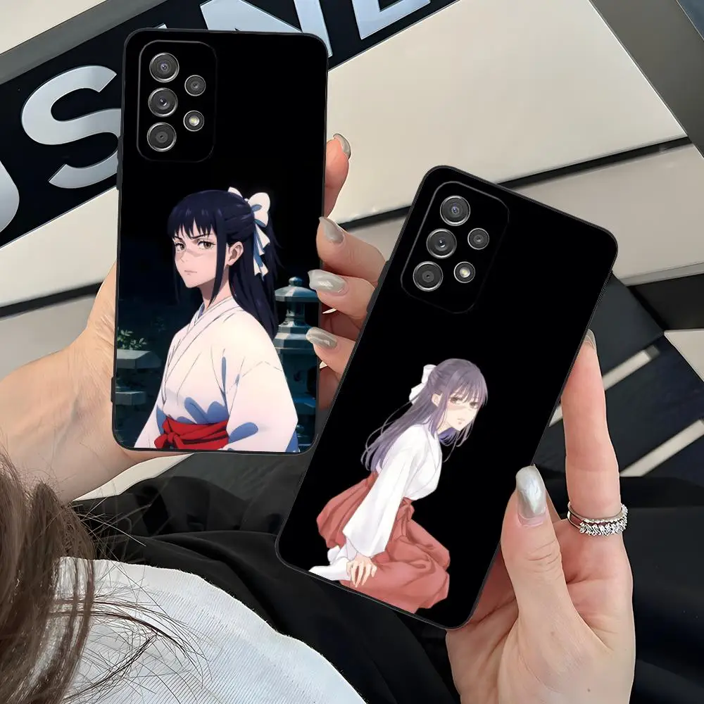 Фото Чехол для телефона Jujutsu Kaisen с изображением Утахиме Иори для Samsung Galaxy A56, 55, 54, 53, 52, 51, 36, 35, 34, 23, 16, 15 5G, красочный, красивый чехол №2