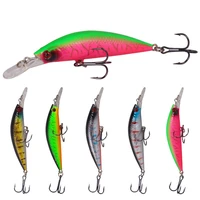 hot model 9cm 17g heavy sinking minnow dive 0 2 3m hard bait professional seawater jerkbait with high quality hooks fishing lure