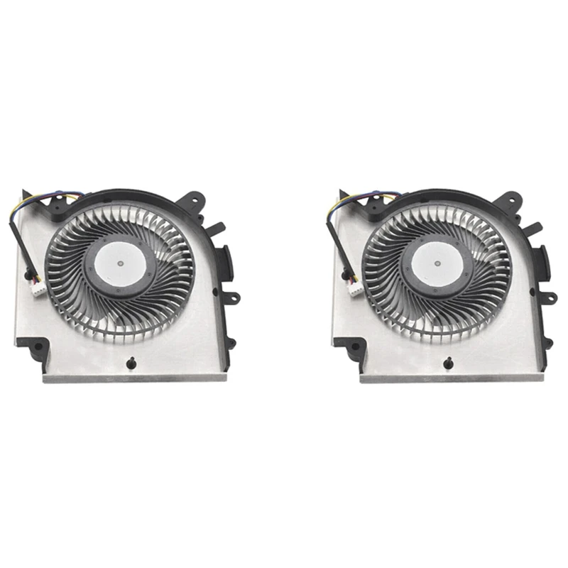 

2X CPU Cooling Fan For MSI GF63 MS-16R1 MS-16R2 PABD08008SH N413 E322500300A