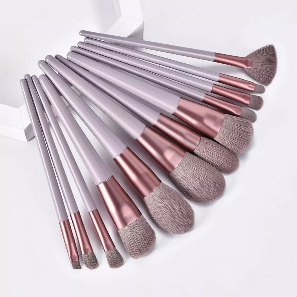 

NEW2023 12PCS Makeup Brushes Set Professional Cosmetics Tools Eyeshadow Concealer Eye Makeup Brush Kits Foundation Powder Blush