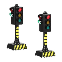 stobok 2pcs kids traffic light toys educational children toys simulation traffic lights traffic safety model toys