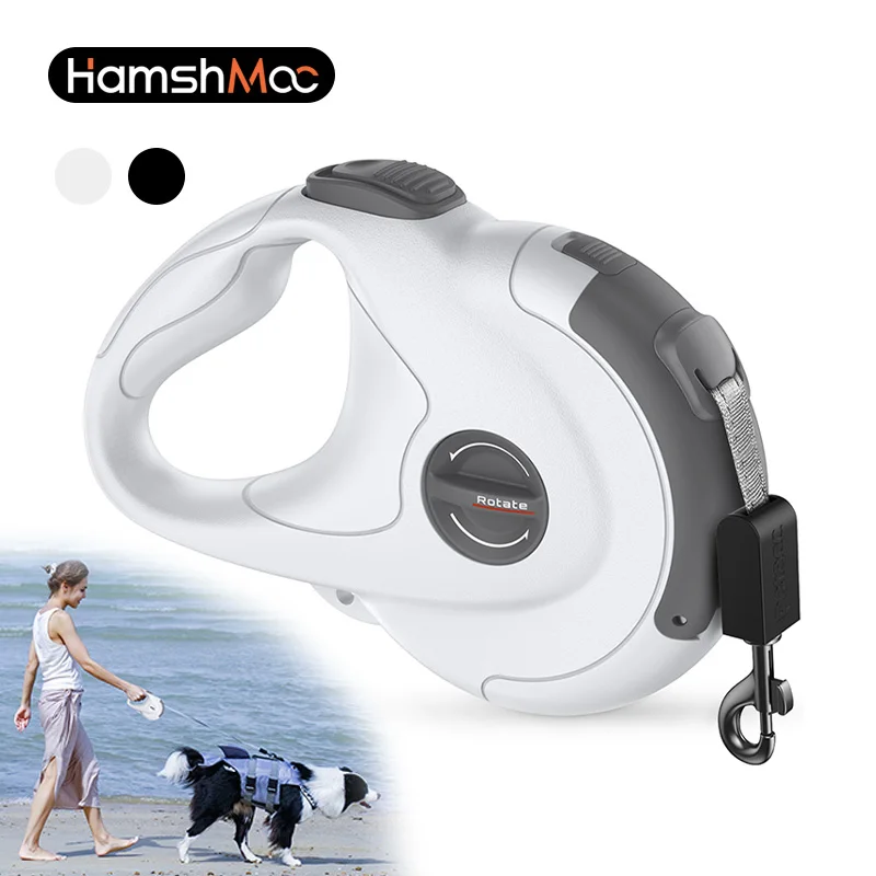 

Выдвижной Поводок для собак, светоотражающая Автоматическая блокировка, со сменной веревкой, для бега