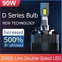 auto lighting system d series 90w 6000k canbus d1s d1r d2s d2r d3s d3r d4s d4r d8s automotive led headlights car led headlight