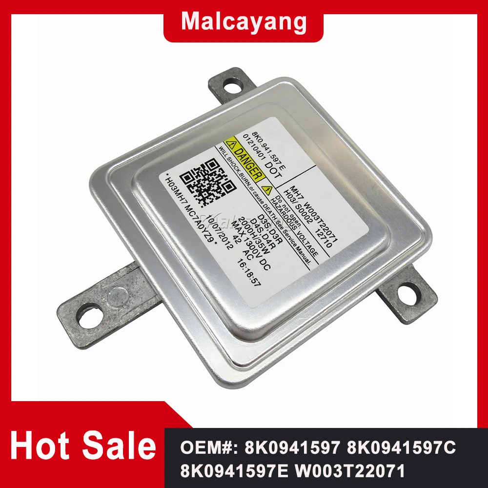 

For Audi A1 A3 A4 A5 A6 A7 A8 Q3 Q5 Q7 VW CC HID Xenon Headlight Ballast 8K0941597C 8K0941597 8K0941597E W003T22071