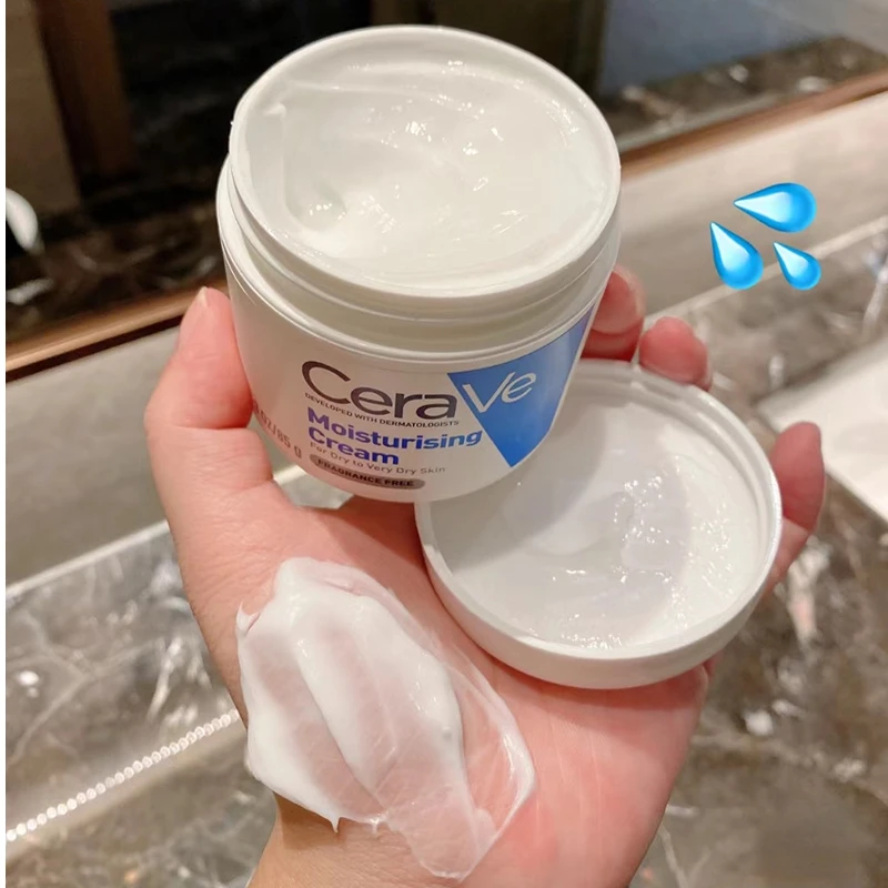 

Cerave Moisturizing Cream Nicotinamide For Normal To Dry Skin Repair Skin Barrier Facial Moisturizer Brighten Skin Tone 340g
