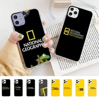 name national geographic phone case for iphone 11 12 13 mini pro max 8 7 6 6s plus x 5 se 2020 xr xs case shell