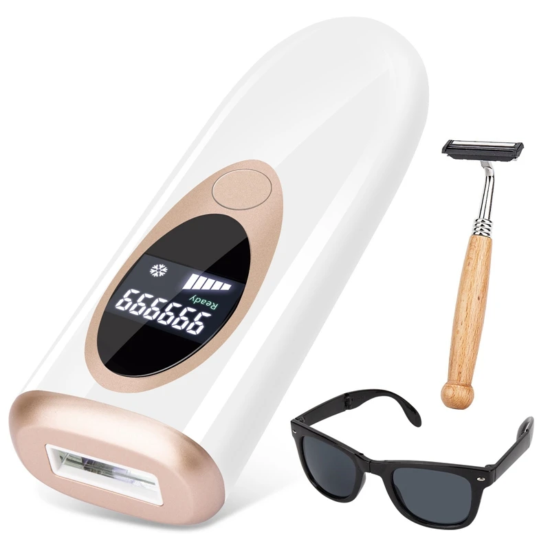 

Lasers Epilator Painless Flashes IPL Hair Removal Facial Body Permanent Hair Remover Electric Epilator