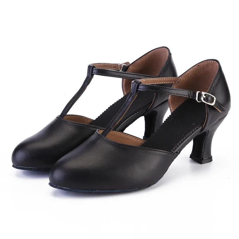 Ladies dance shoes women Modern soft soled dance shoes high heels bullfight cha cha tango remba dance shoes social dance shoes