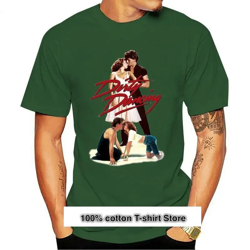 

Camiseta de baile sucio para homy mujer, camiseta única Переключенный, новый