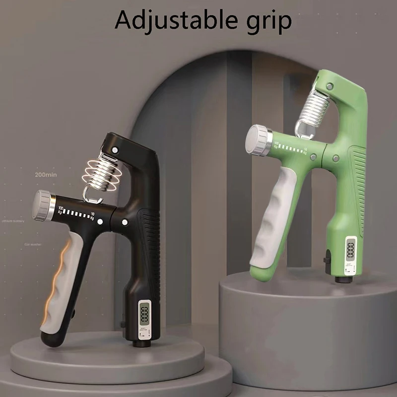 

10-100 кг, а-образный регулируемый захват для рук, тяжелый захват для силовых упражнений, Нескользящий Захват для рук, тренажер для пальцев, тренажер для запястья