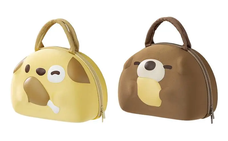 

Симпатичная сумка для ланча с мультяшным принтом, изолированная сумка для ланча, Женская Герметичная сумка-холодильник в стиле преппи, сумка-тоут для ланча, термическая сумка-холодильник, женская сумка