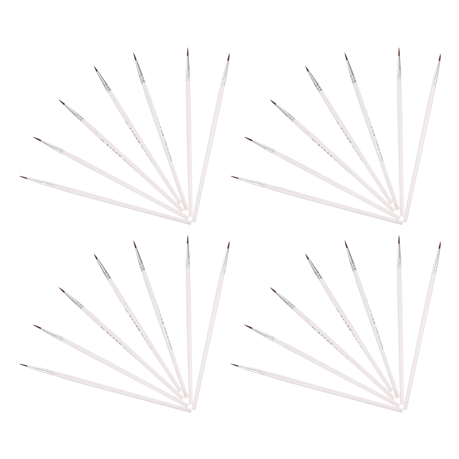 

Brushpainting Brushes Detailpaintbrushes Sable Oil Nail Artist Naturalhandle Filbert Hair Tiny Professional Premium Gouachewater