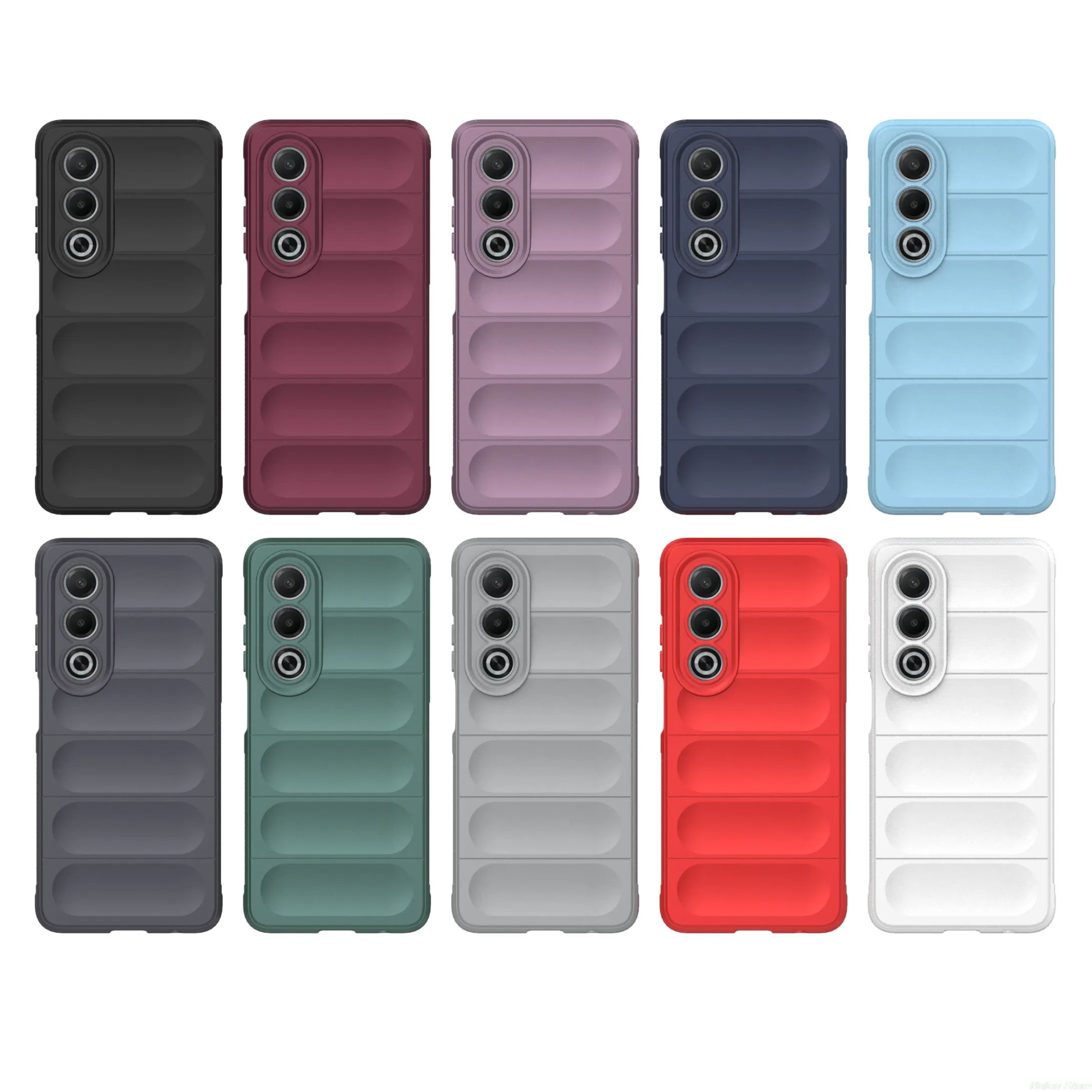 Silicone Shockproof Case For Oppo phones A3X A40 A60 A3 K12X A3Pro A80 RENO 12 Pro F27PRO+ A79 11 A38 A58 A78 A18 A2
