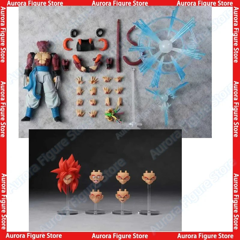 Фото В наличии: Tonsenarttoys Kamione 03A 03B Dragon Ball Z SHF Super Saiyan SSJ SSJ4 Гогета — Аниме фигурки, игрушки, модели, подарок №3
