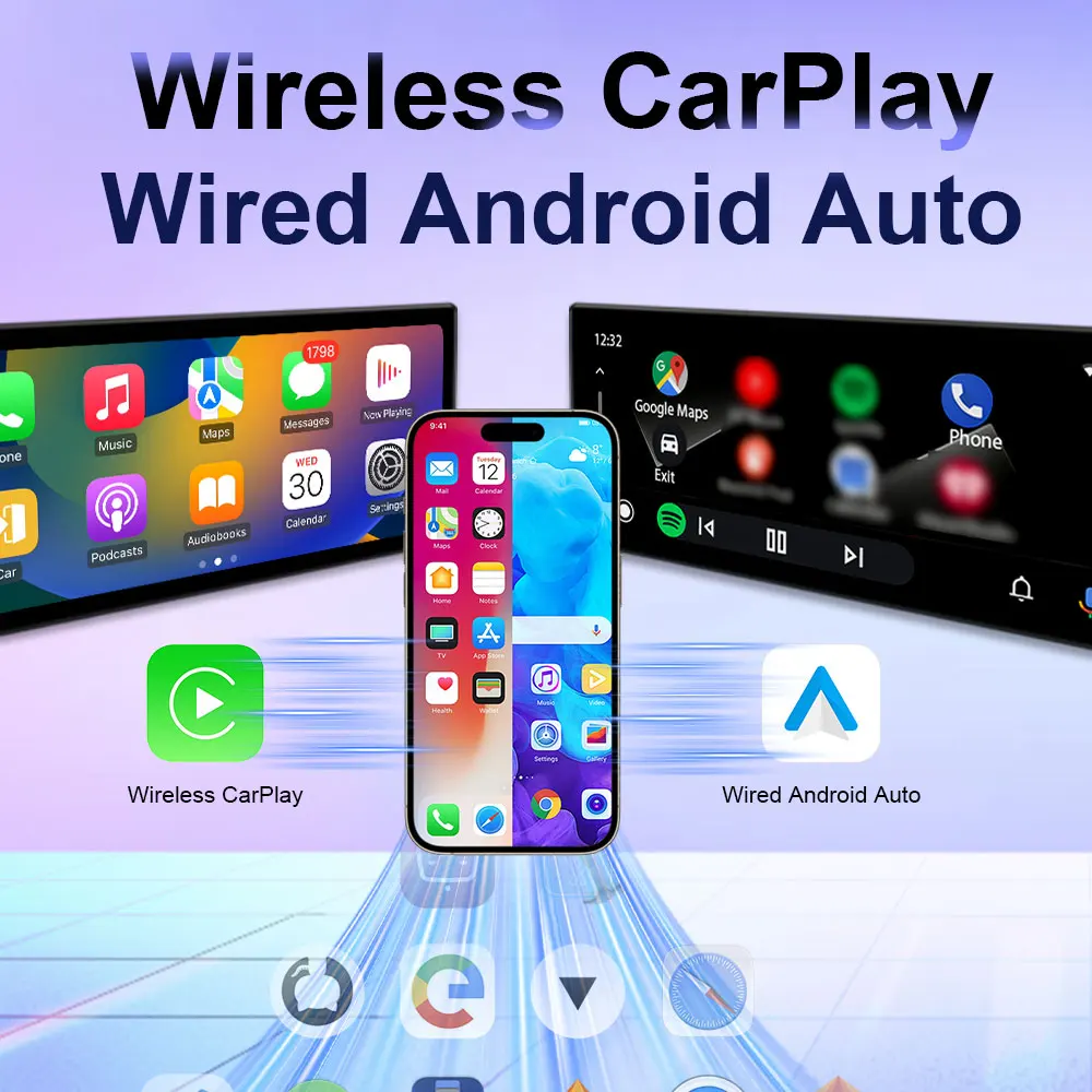 Фото 12,3-дюймовый GPS-навигатор с CarPlay, мультимедийный проигрыватель на Android 16, аудио, разделенный экран, автомобильная магнитола для Opel Corsa D 2007-2012, BT, 4G, DSP, Wi-Fi №2