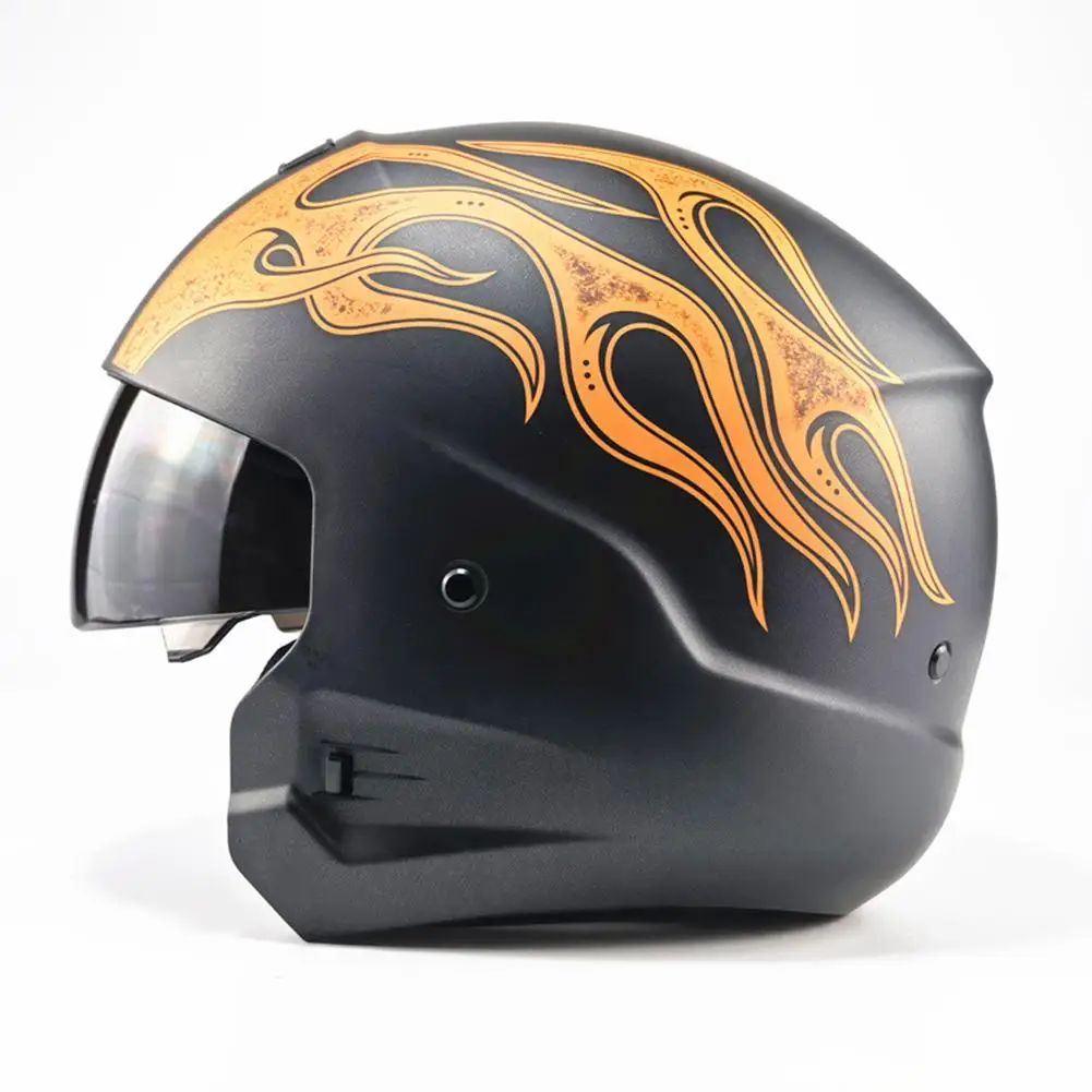 Retro Helmet Lightweight Shock-absorbing Breathable Multi-purpose Outdoor Riding Helmet Hard Hat enlarge