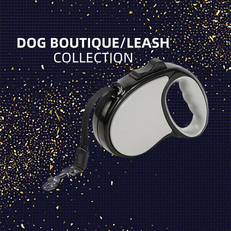 

Experience the Ultimate in Convenience with Our Portable and Automatic Retractable Dog Leash - Perfect for On-the-Go Pet Owners