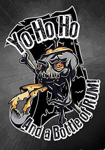 

Crazy Mad Pirate постер с изображением черепа металлический жестяной знак