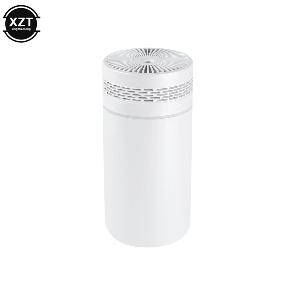 

320 мл мини-автомобильный увлажнитель воздуха USB ультразвуковой диффузор эфирного масла умный очиститель домашний ароматизатор анион тумана светодиодный для домашнего автомобиля