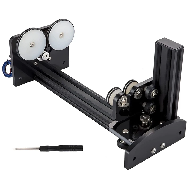 

HLZS-приспособление для вращающейся оси, 42 Шаговый моторный ремешок, 50 мм-350 мм для гравировального станка, сферическая резьба