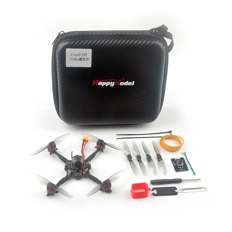 HappyModel Crux3 1-2S 115 мм 3 дюйма зубочистка FPV беспилотник для фристайла CrazybeeX 4 в 1 AIO 5A 200 мВт Caddx Ant 1200TVL EX1202.5 KV6400