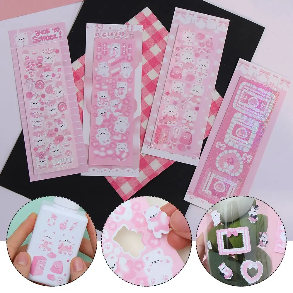 

School Supplies Creative DIY Colorful Stickers Journal Stationery Photo Frame