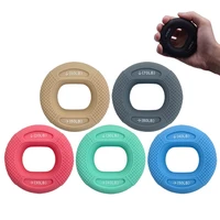 silicone adjustable hand grip 20 80lb gripping ring finger forearm trainer carpal expander muscle workout exercise gym fitness