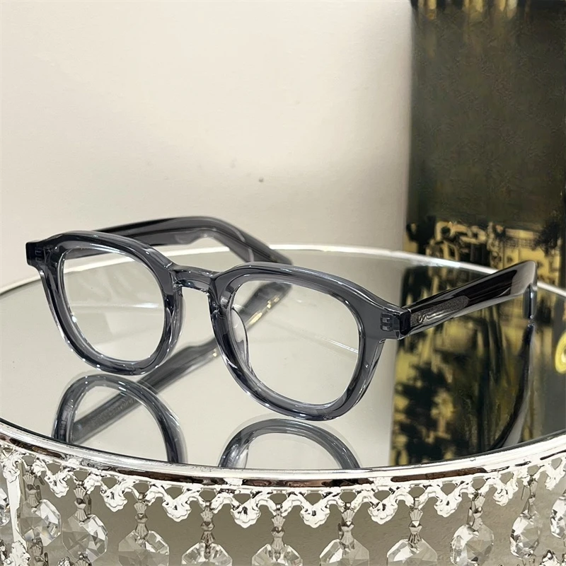 Овальные очки ручной работы DAHVEN в ацетатной оправе роскошные дизайнерские