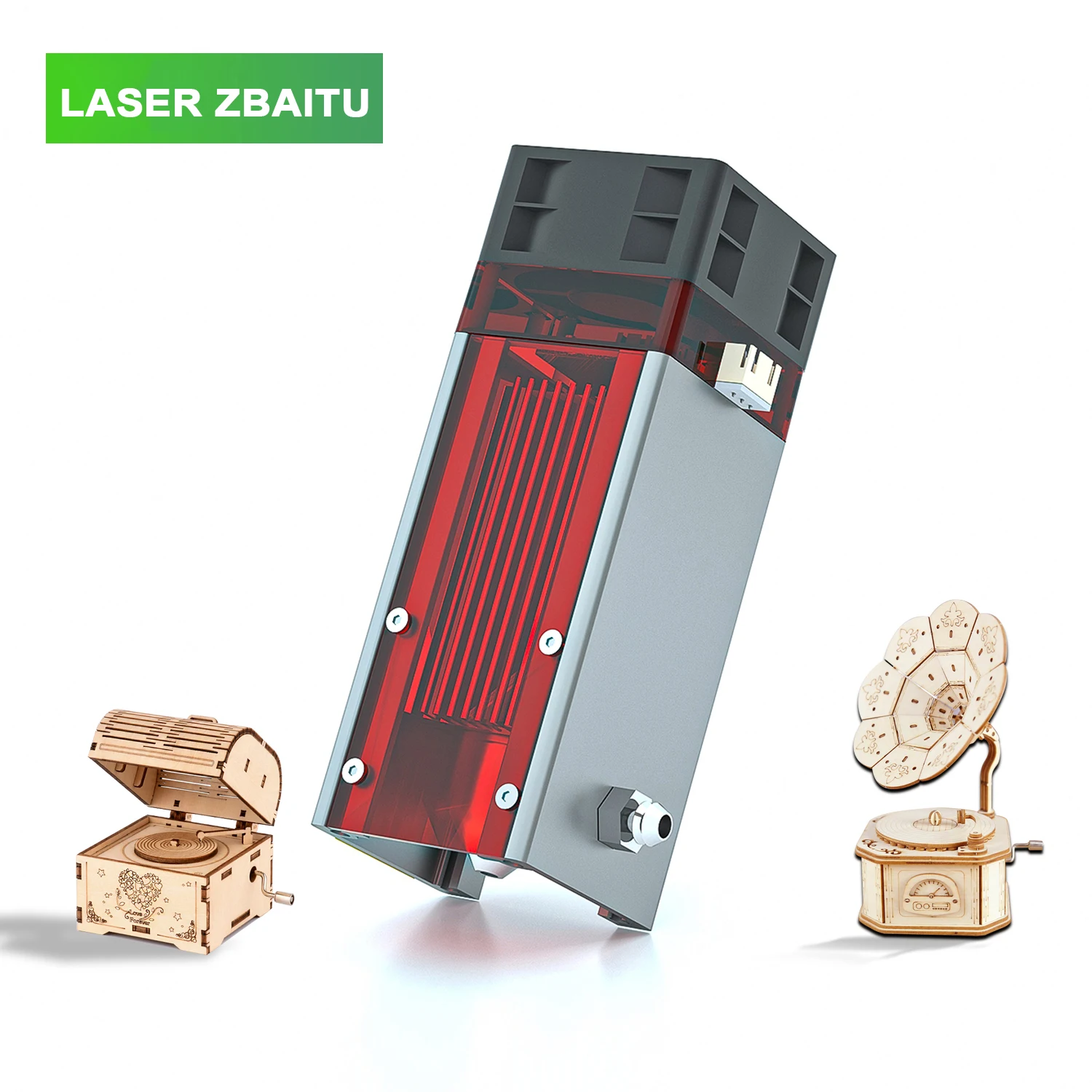 40W/80W Laser Module Laser Head With Air Assist WW TLL/PWM For CNC Laser Engraver Cutter Router Wood Cutting Woodworking Machine