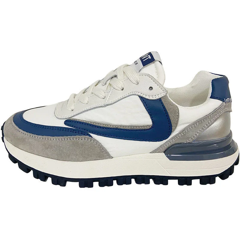 Женские кожаные туфли Cortez белые повседневные спортивные из натуральной мягкой