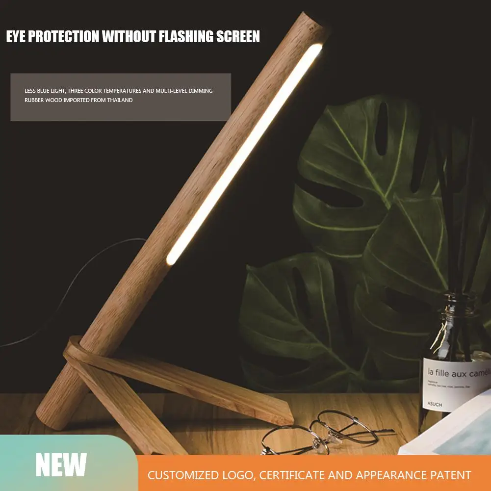 

Светодиодная настольная лампа с защитой глаз, прикроватный светильник для спальни, лампы для чтения для гостиной, спальни, домашний декор, Прямая поставка