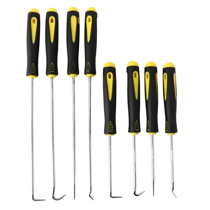 

Набор из 8 длинных и коротких крючков и отмычек, прочное очень длинное уплотнительное кольцо и разгрузочное уплотнение, инструменты для рук...