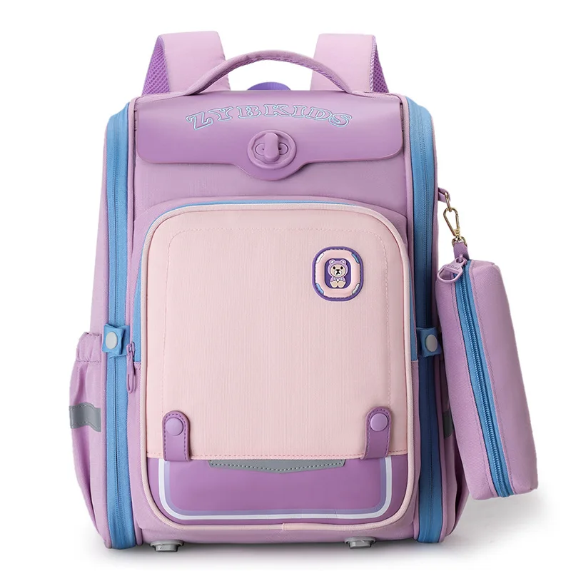 Primary school backpack Orthopedic Backpack waterproof Children School Bags for Girls boys schoolbag kids book Mochila Infantil